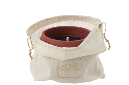 Buitenkaars Cyra Cement Rood Medium-31 Uur