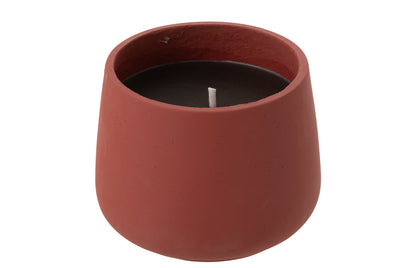 Buitenkaars Cyra Cement Rood Groot - 48 uur