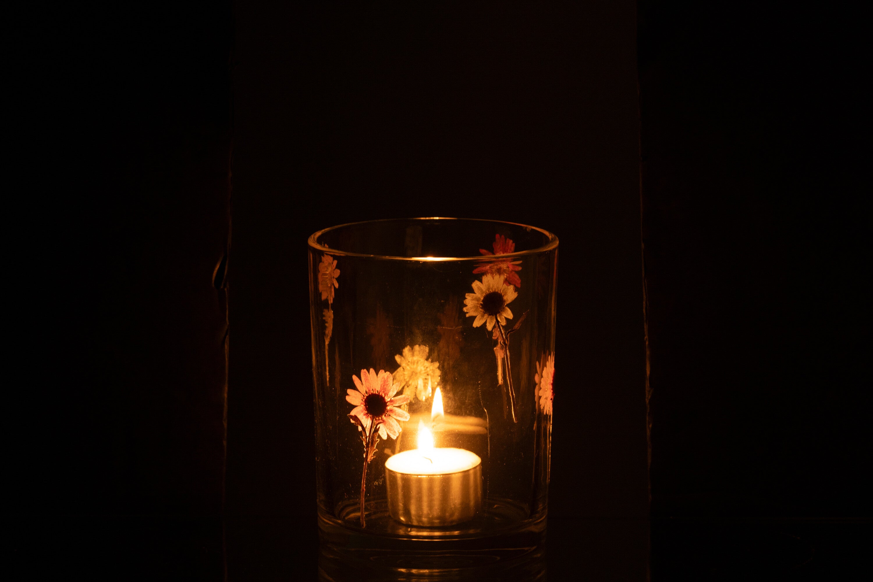 Orkaan Peggy Bloemen Glas Groot