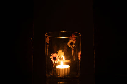 Orkaan Peggy Bloemen Glas Groot