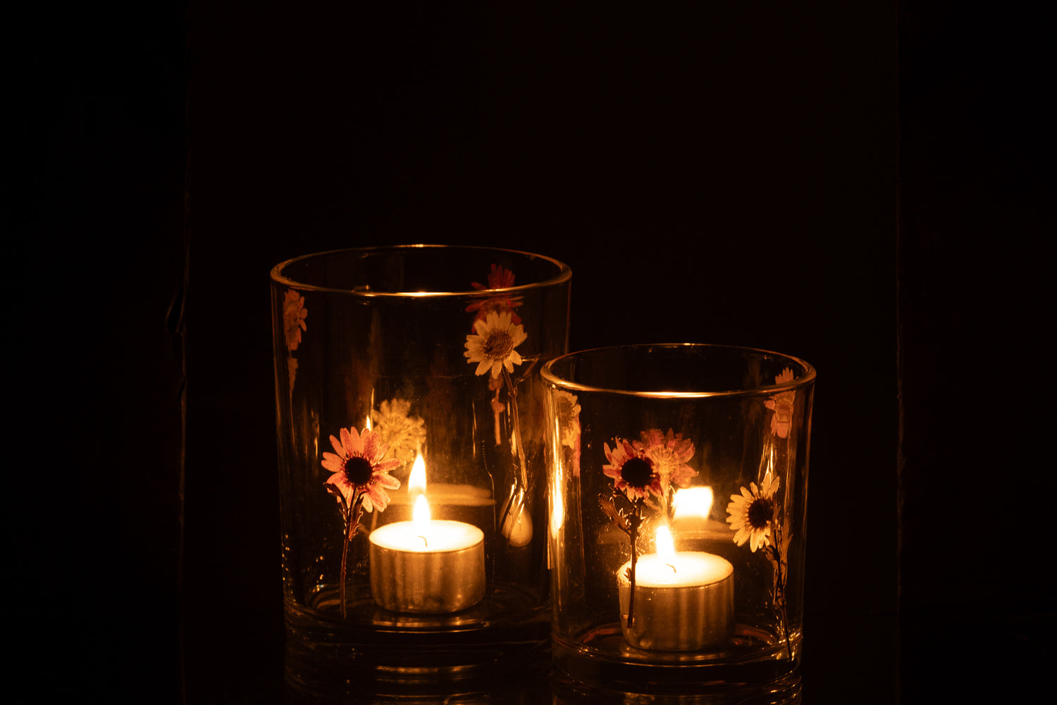 Orkaan Peggy Bloemen Glas Groot