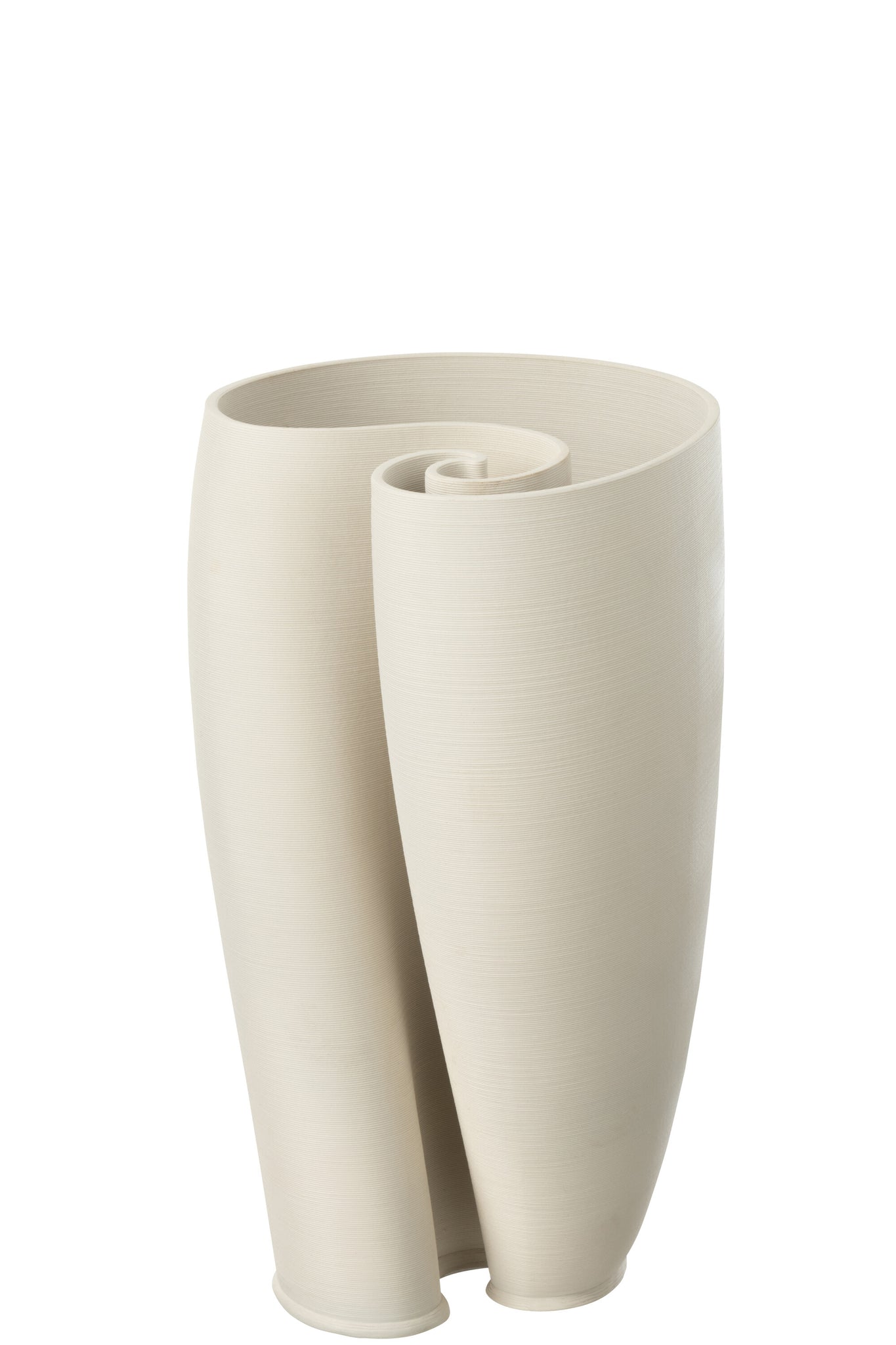 Vaas Hydria Keramiek Beige