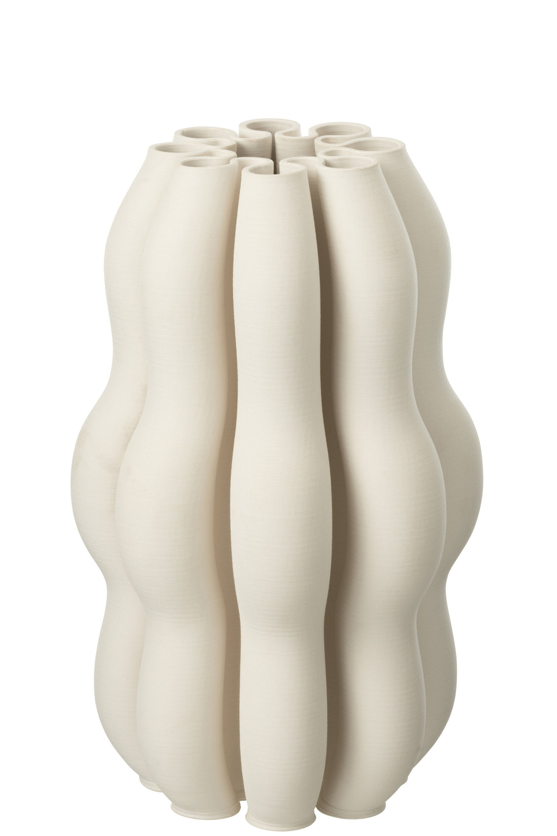 Vaas Naos Keramiek Beige Groot