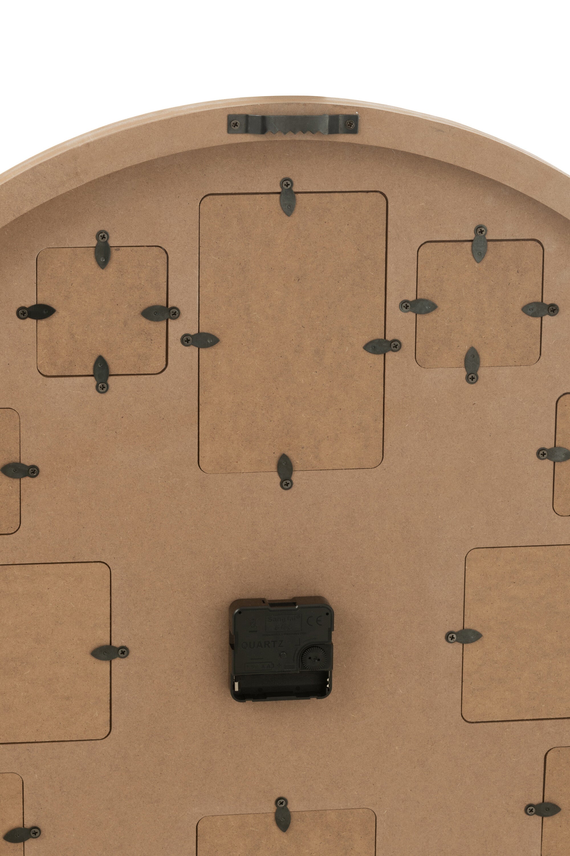 Wandklok Foto Mdf Natuurlijk