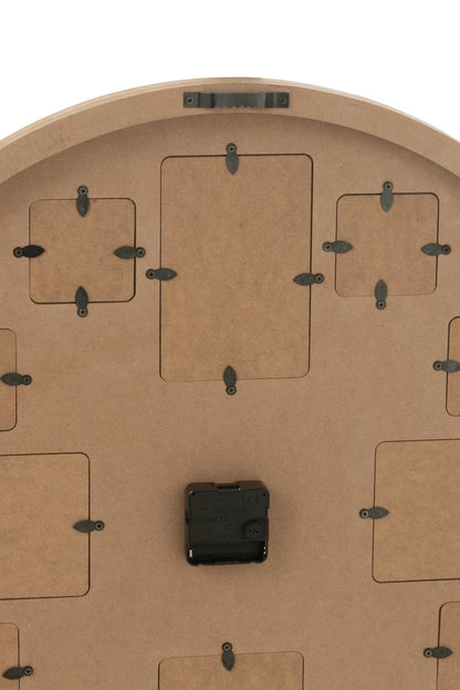 Wandklok Foto Mdf Natuurlijk