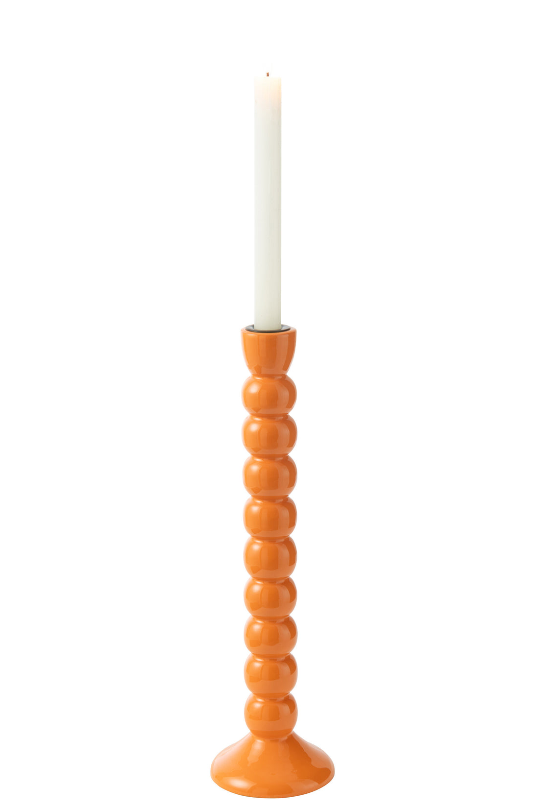 Kaarsenhouder Mangohout Oranje