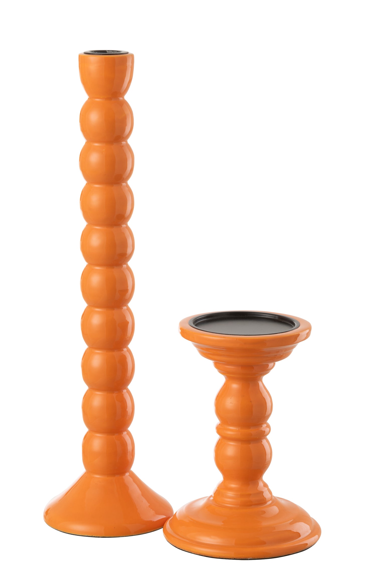 Kaarsenhouder Mangohout Oranje