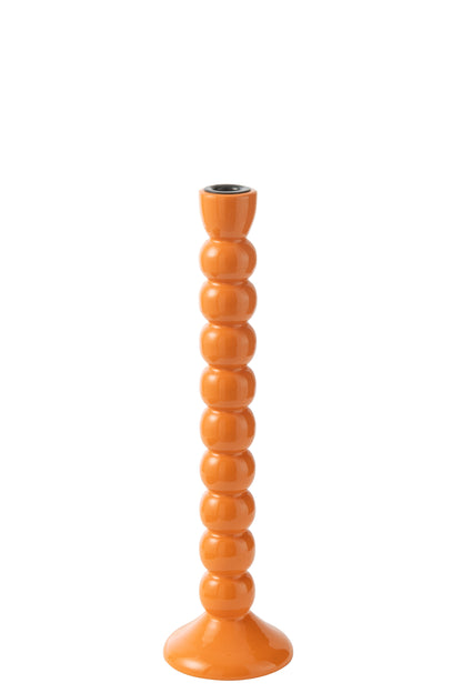 Kaarsenhouder Mangohout Oranje
