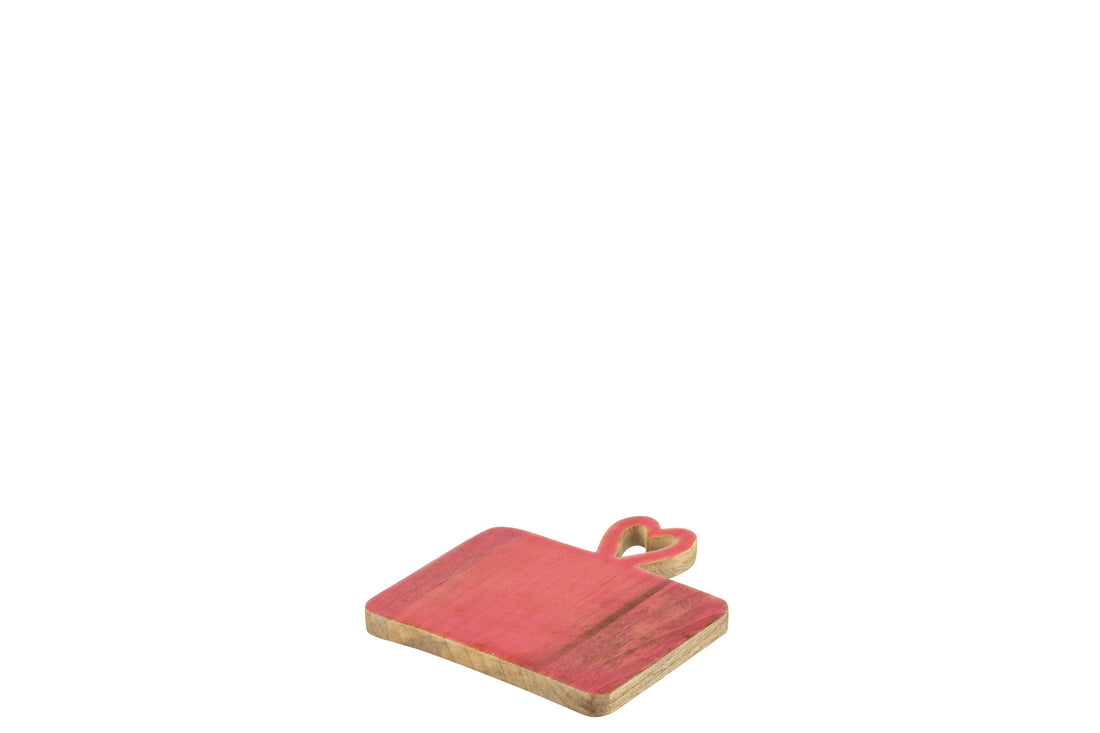 Serveerplank Mangohout Roze