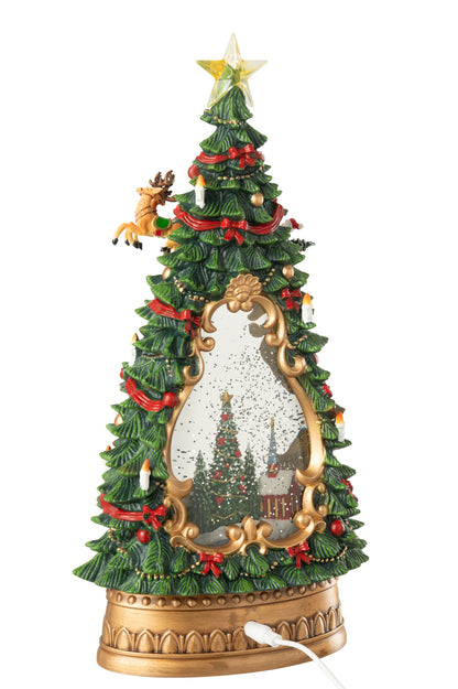 Kerstdorp + Verlichting Plastic Multicolor