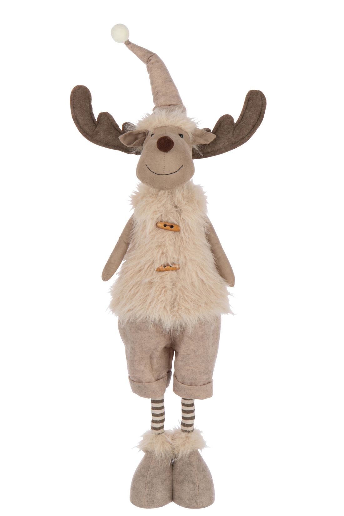 Moose Telescopische Bont Polyester Ecru