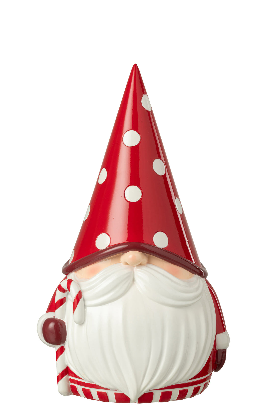 Kerstman stippen limoenpoeder Kerst Rood/Wit