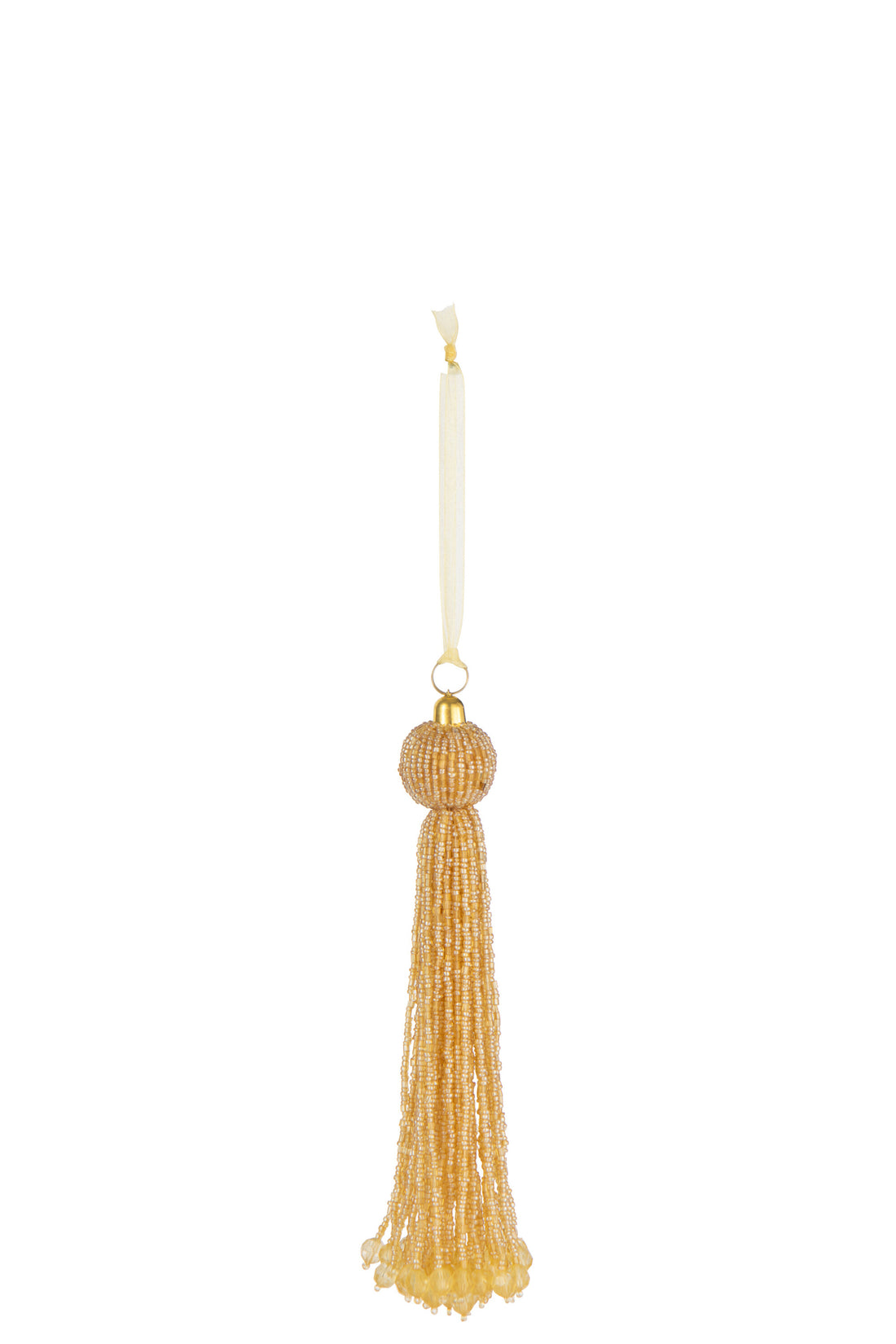 Hanger Kwast Kralen Goudkleurig