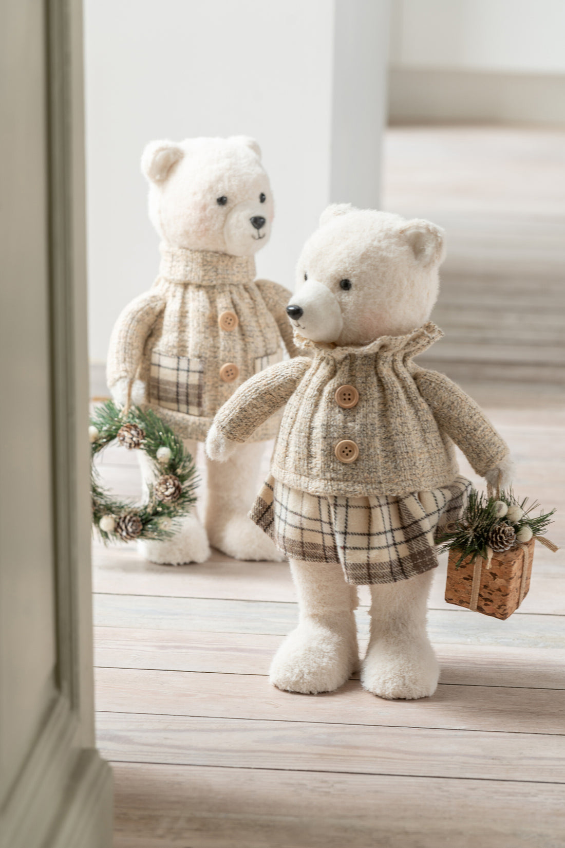 Jongen/Meisje Polyester Ecru/Beige Assortiment Van 2