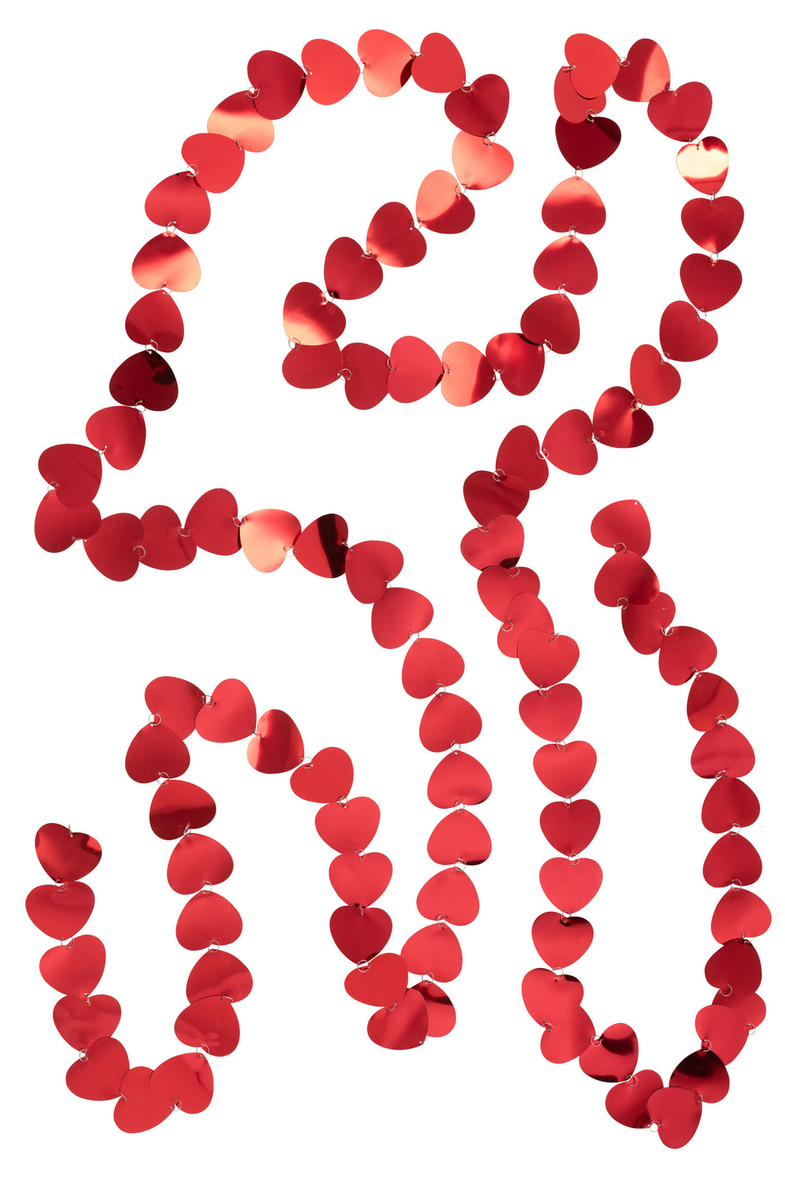 Guirlande Hart Pvc Rood