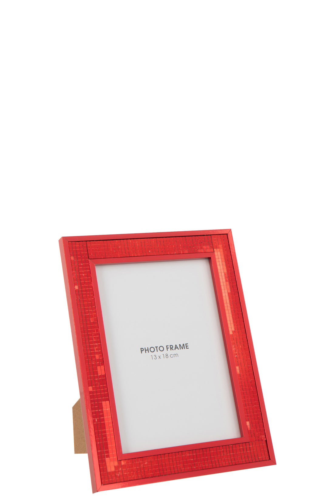 Fotolijst Spiegel 13X18cm Glas Rood Groot