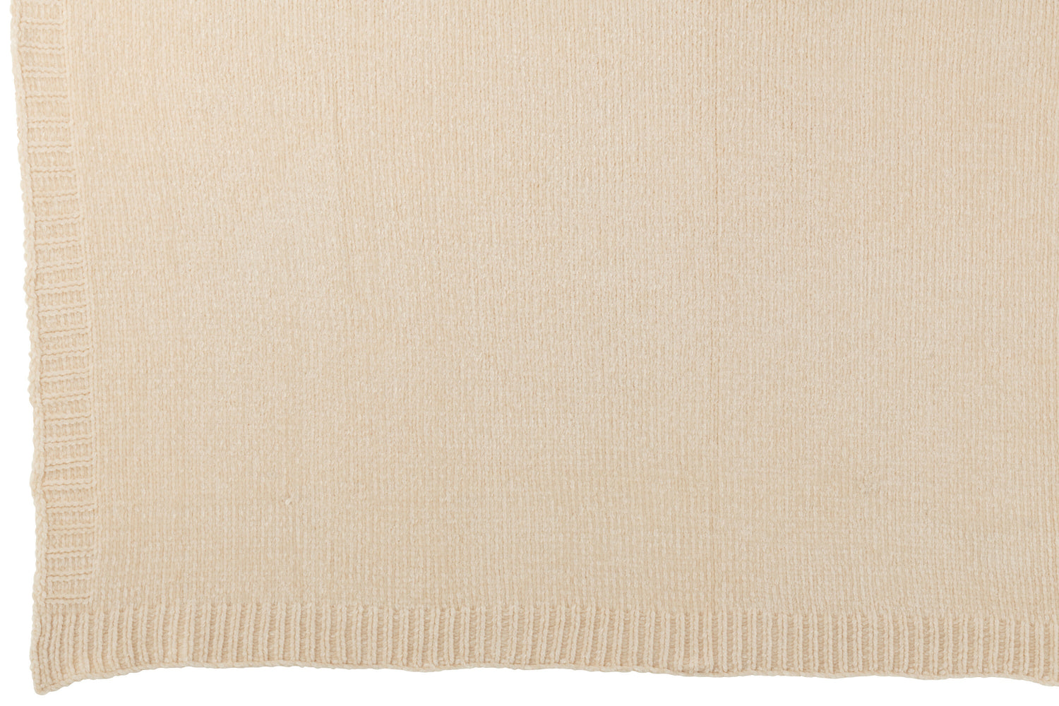 Deken Chenille Polyester Ecru