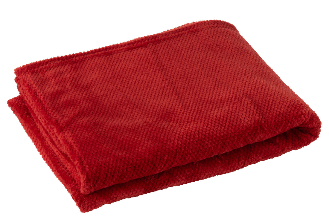 Deken Knuffel Polyester Rood