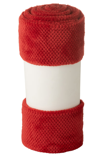 Deken Knuffel Polyester Rood