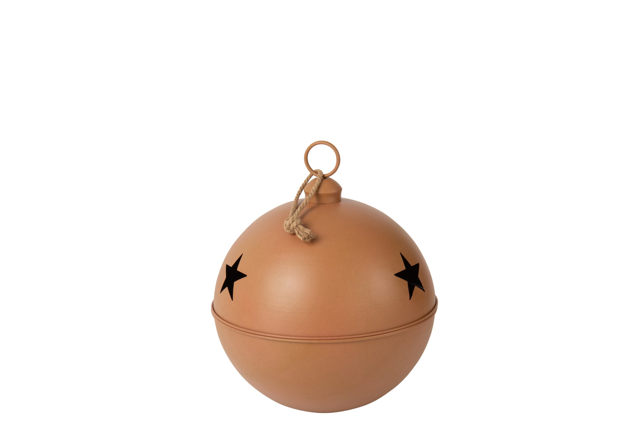 Kerstbal IJzer Roestbruin Groot