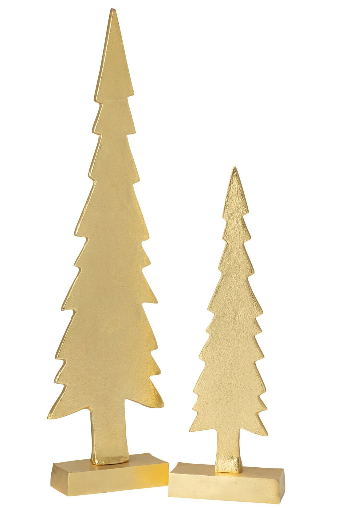 Kerstboom Aluminium Goudkleurig Groot