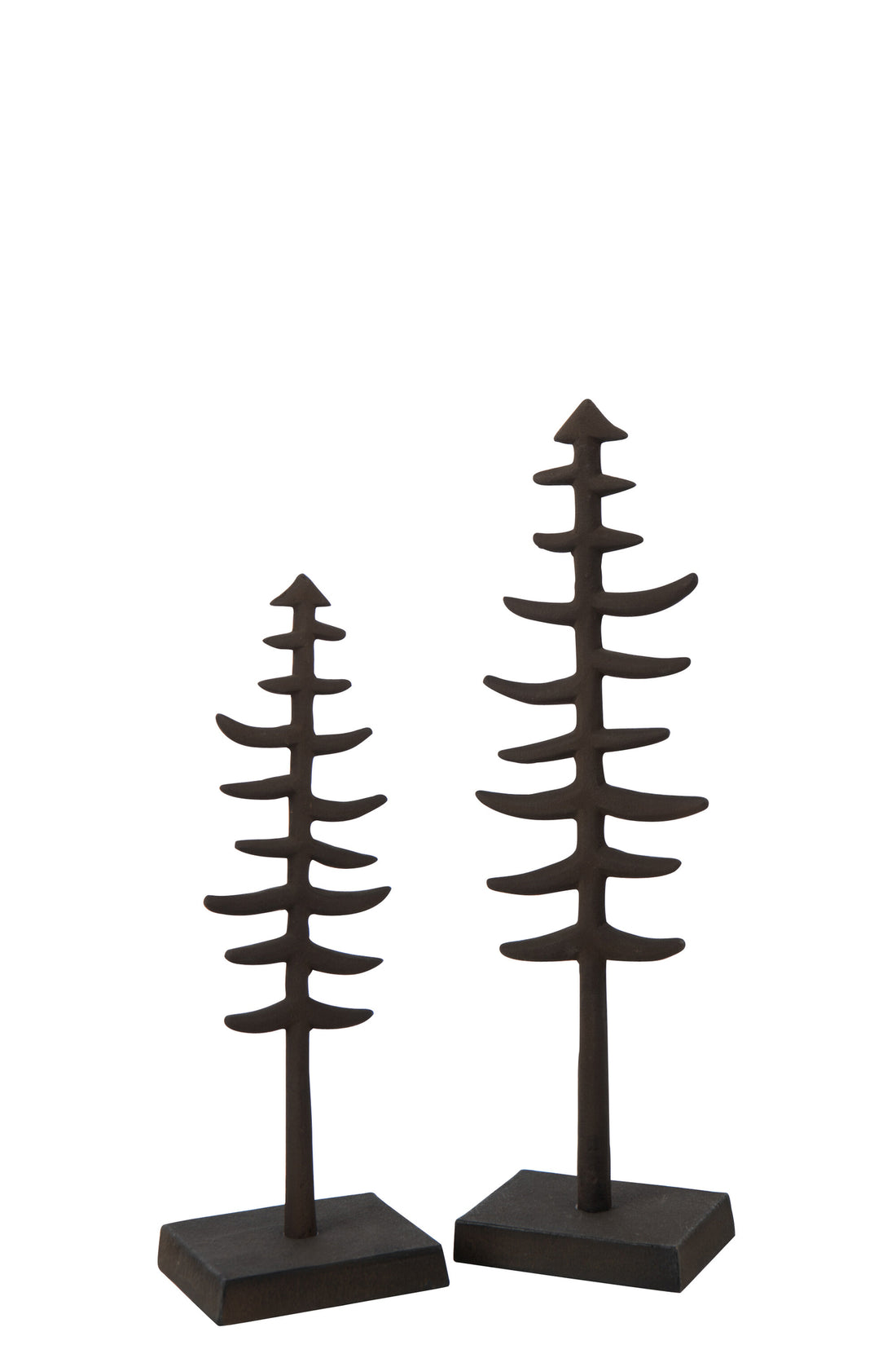 Kerstboom Aluminium Donkerbruin Groot