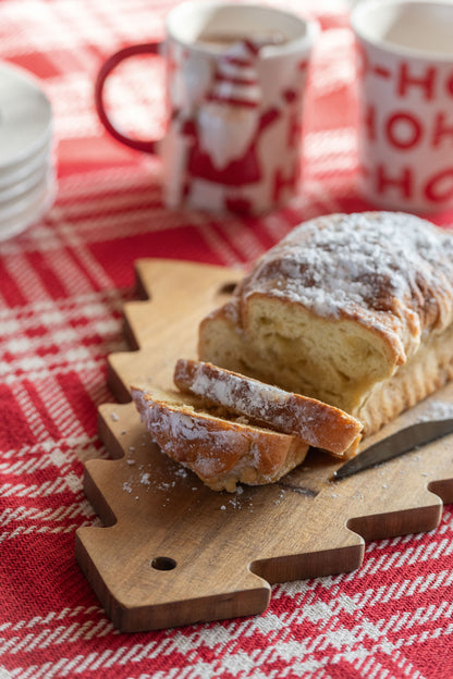 Kaasplank + Kaasmes Kerstboom Krijtbord Natuurlijk