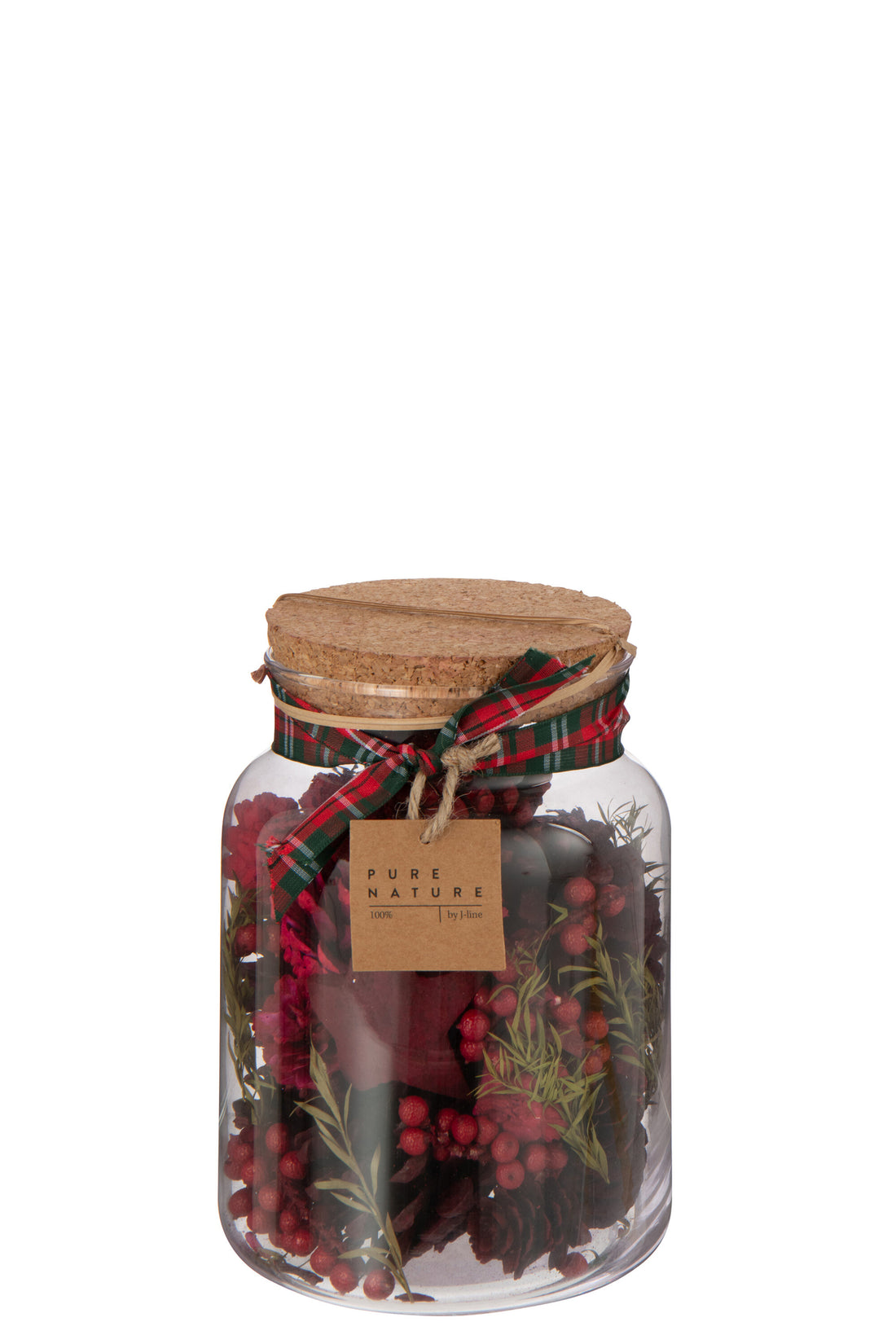 Droge Bloemen Mix Droge Bloem Kerst Rood Groot