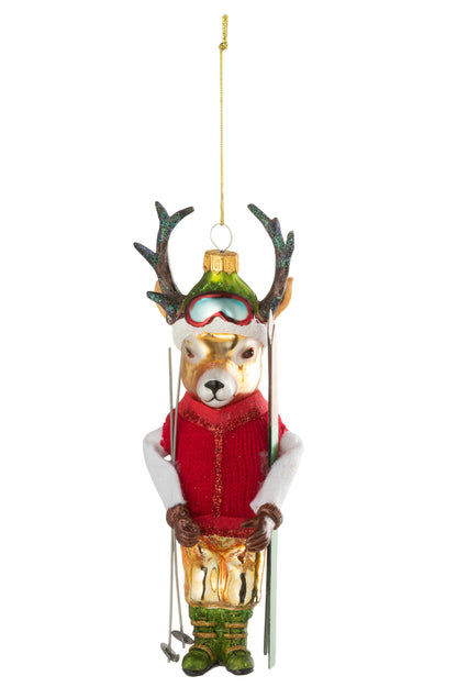 Hanger Rendier Met Ski&