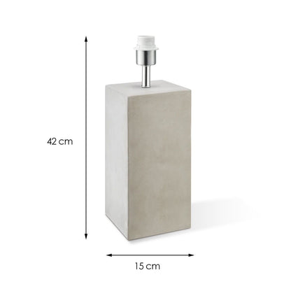 tafellamp voet Pillar 11/11/32cm - Beton