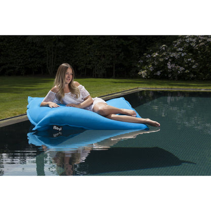 FLOAT BEAN BAG ZWEMBAD - turkoois