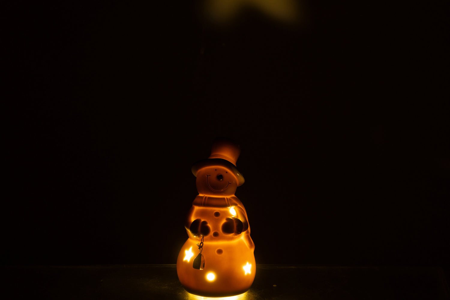Sneeuwpop Led Porselein Ecru Klein