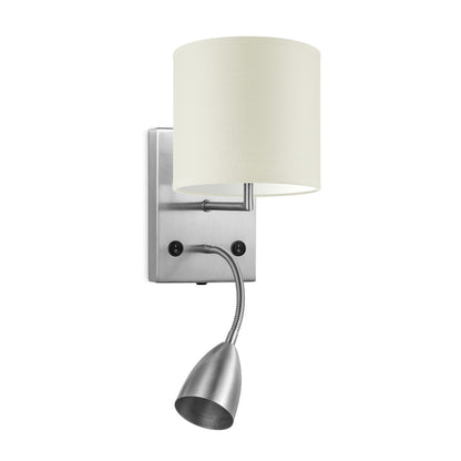 Wandlamp - Read, LED Leeslamp, E27, warm wit 16cm