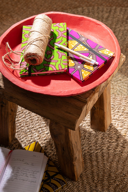 Notitieboek A5 Patroon Papier/Stof Mix Kleine Assortiment Van 4