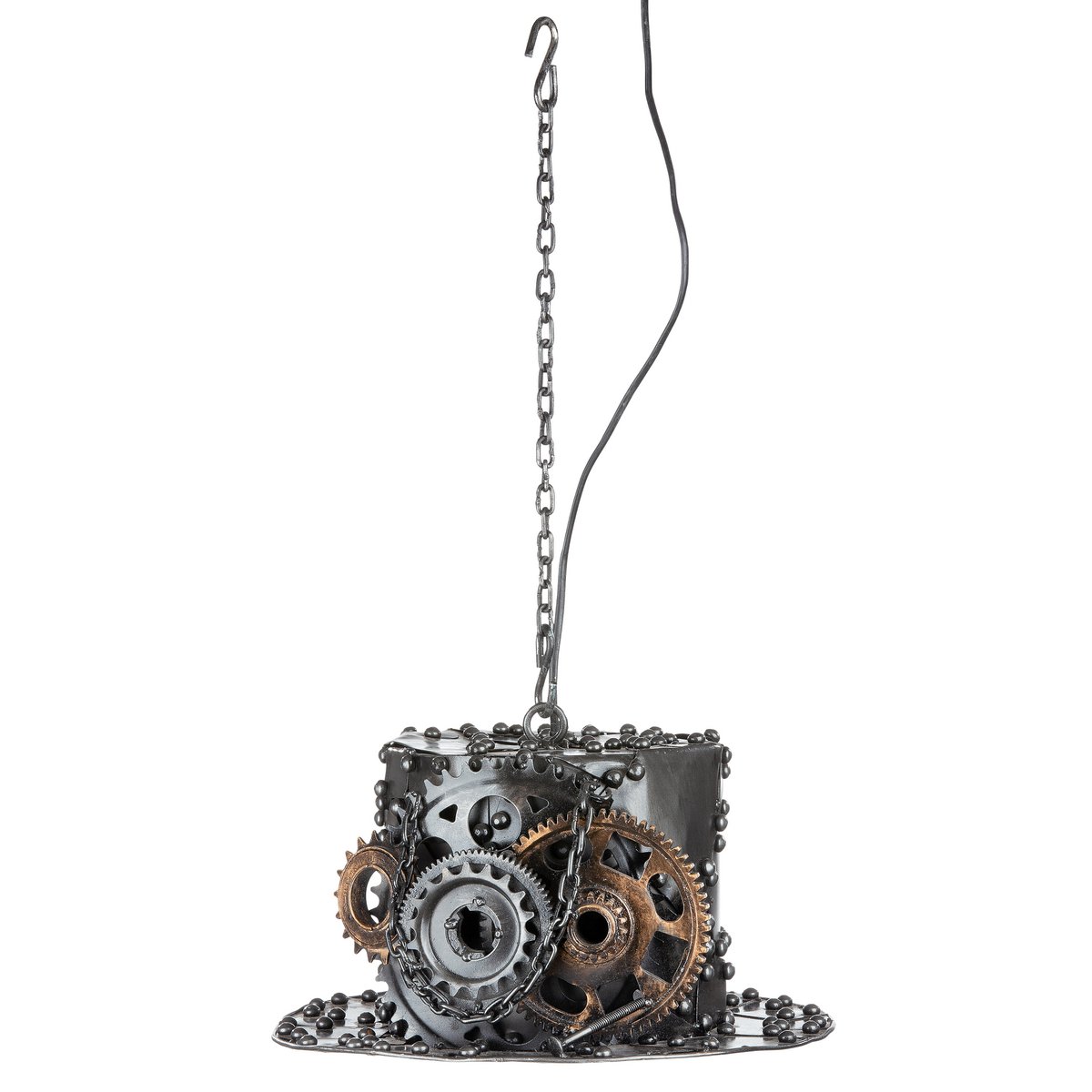 Metalen hanglamp &quot;Steampunk Hat&quot;