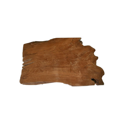 Salontafel - 80x50x53 - Naturel - Teak/metaal
