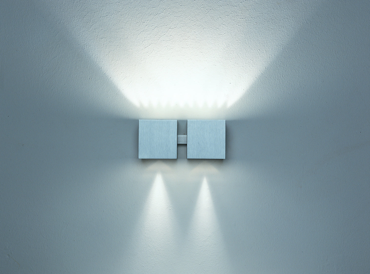Dau 80 wandlamp 2 x G9 geborsteld aluminium