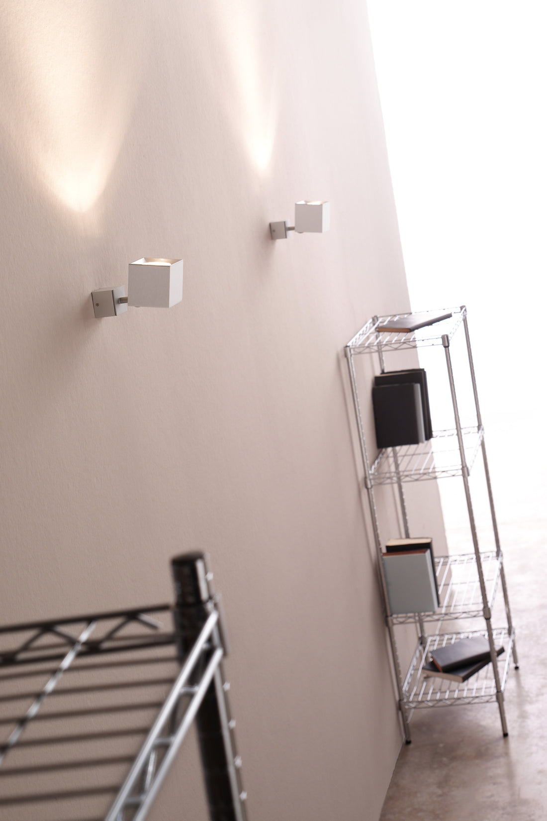 Dau 80 wand-/plafondlamp GU10 geborsteld aluminium