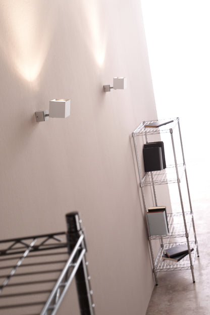 Dau 80 wand-/plafondlamp GU10 geborsteld aluminium