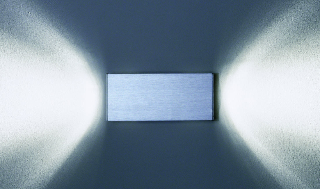 Dau 80 Wandlamp 2 x GU10 Geborsteld aluminium