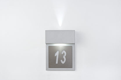 Mini wandlamp H.15 G9 met nummer, kleur nog te bepalen