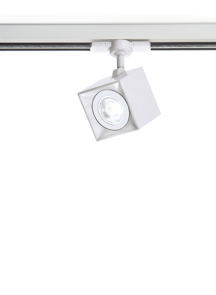 Dau 80 railspot 3-fase GU10 satijnaluminium