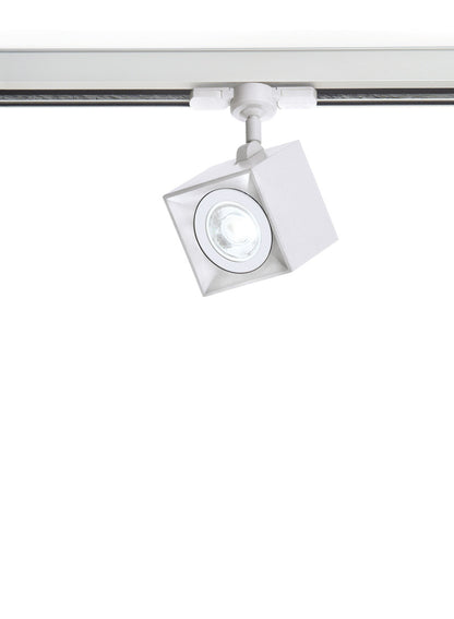 Dau 80 railspot 3-fase GU10 satijnaluminium