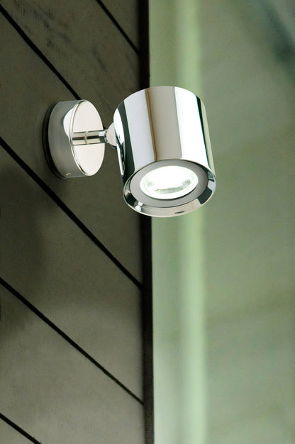Kronn wand-/plafondlamp GU10 glanzend verchroomd