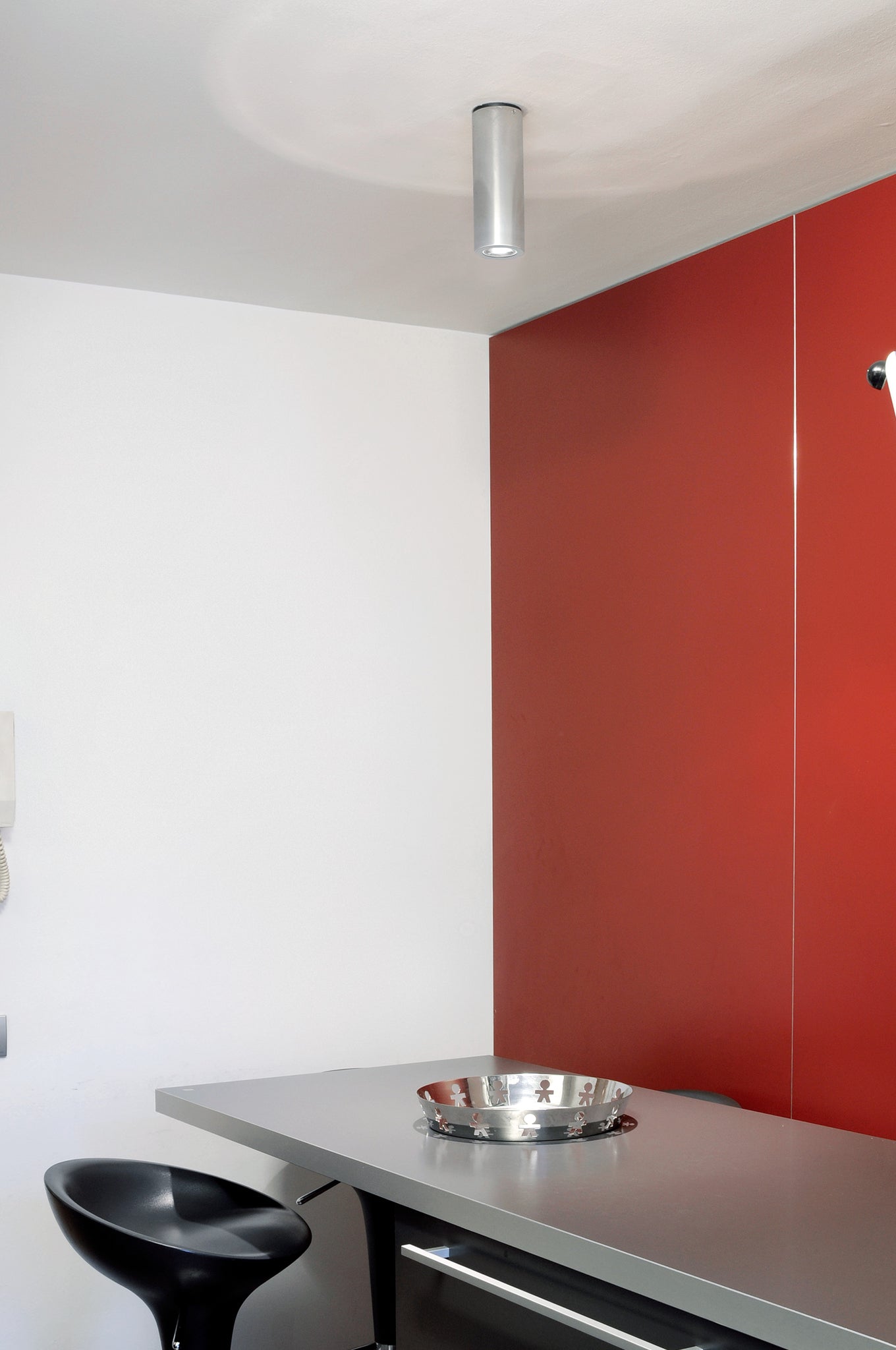 Kronn plafondlamp H.20 GU10 glanzende verchroming