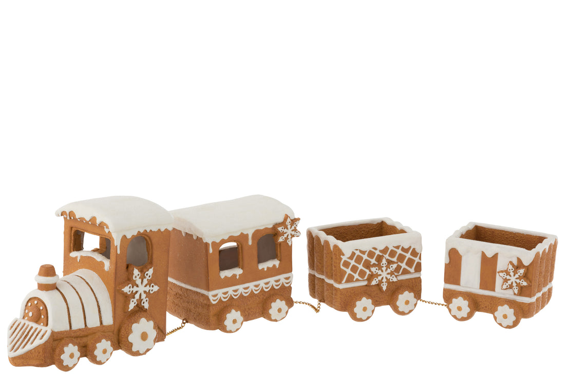 Trein Peperkoek Poly Bruin