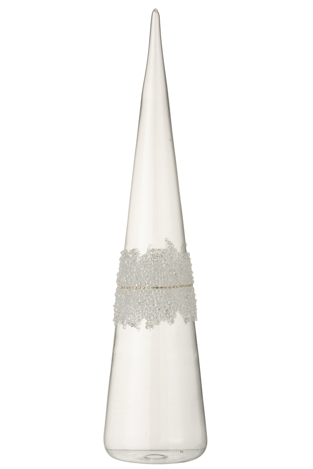 Kegelsuiker Middel Diamanten Lijn Glas Helder Groot