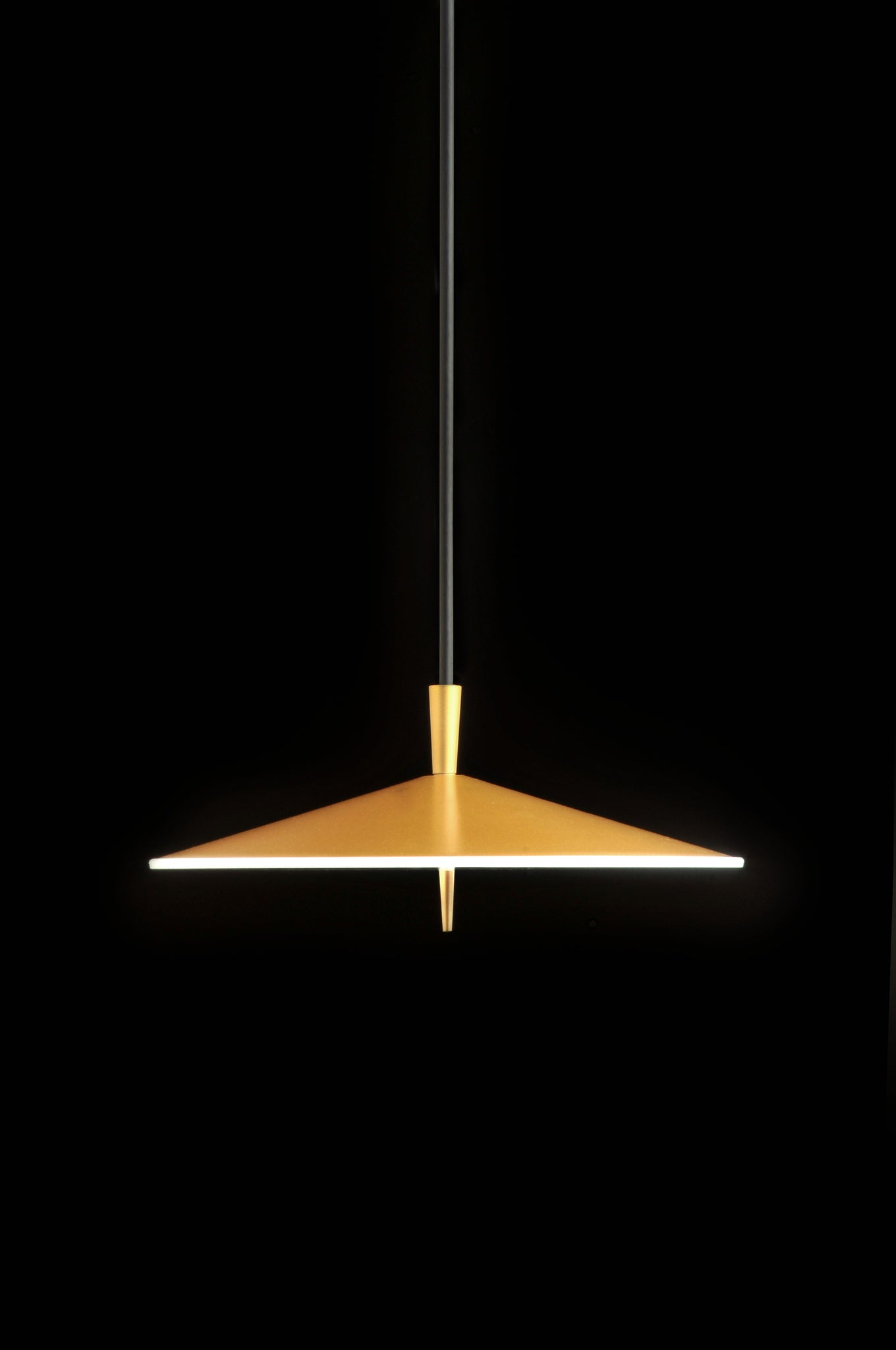 PLA-hanglamp 20-LED metallic goud