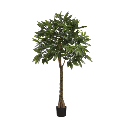 Pachira Kunstplant - H120 x Ã˜50 cm - Groen