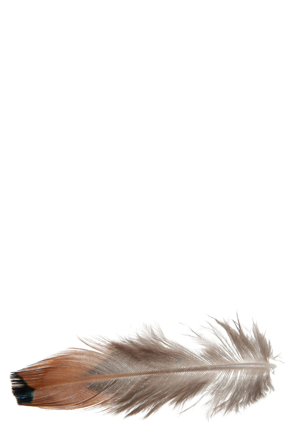 Tas 30 gram veren natuurlijk roest/zwart